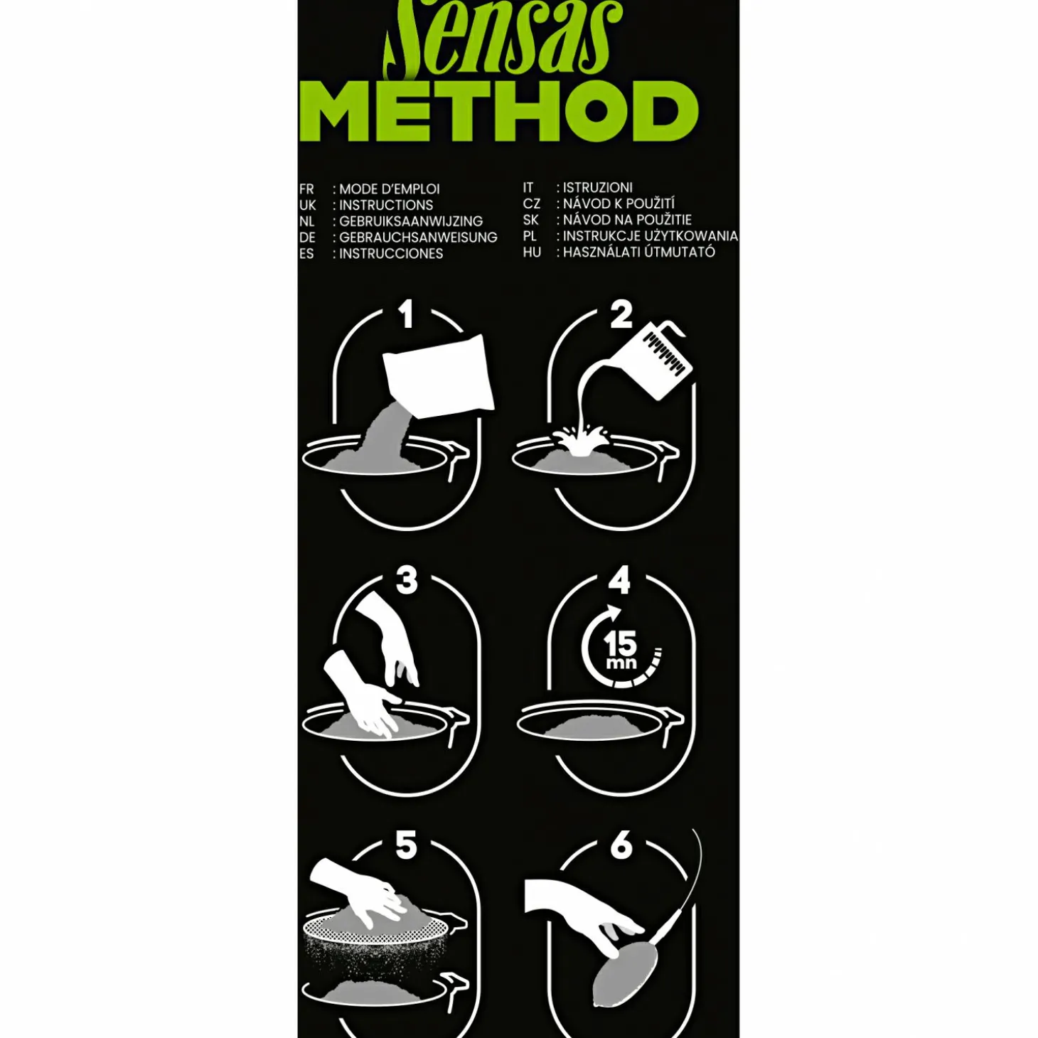 Sensas Method Feeder Serie (Red Krill)