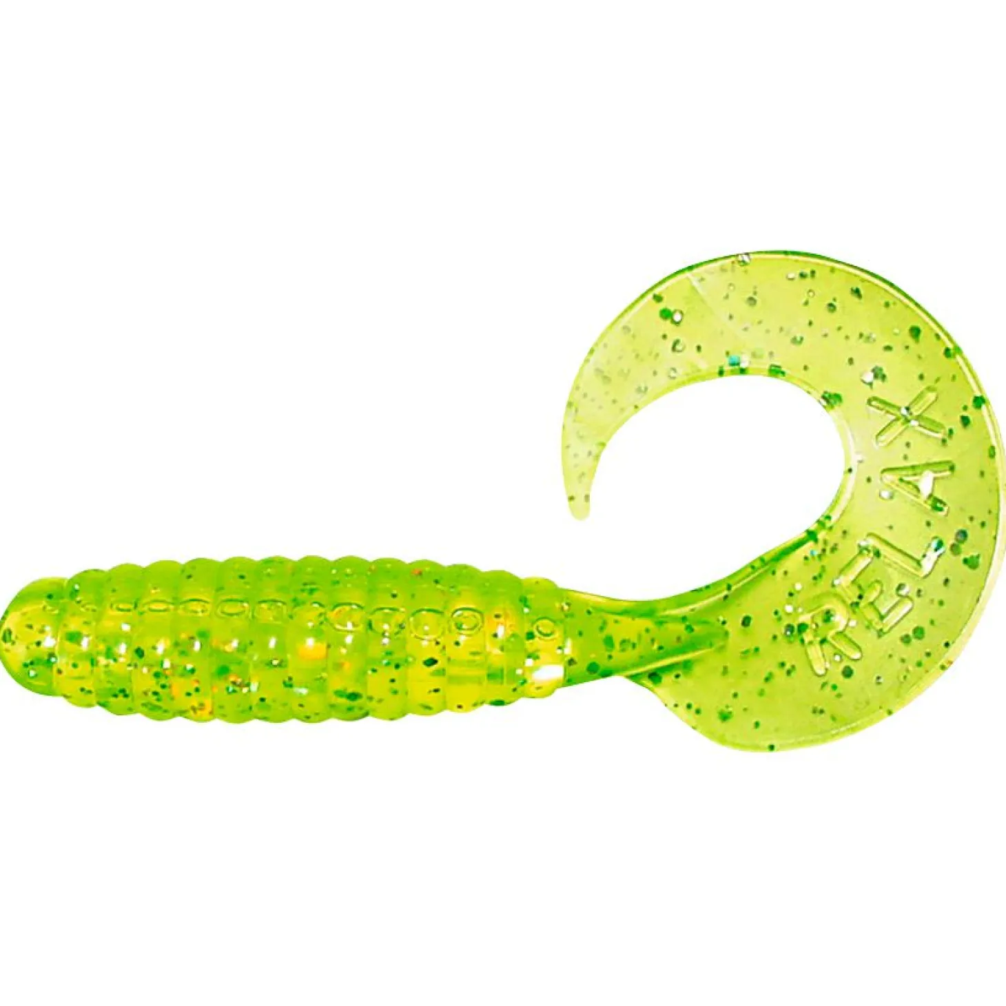 ShadXperts Twister 2" (Chartreuse/Glitter)