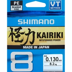 Shimano Angelschnnur Kariki 8 (steel gray)