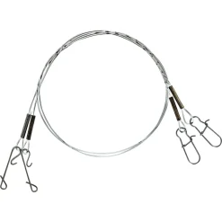 Shirasu Fluorocarbon Rig mit Snap und No Knot