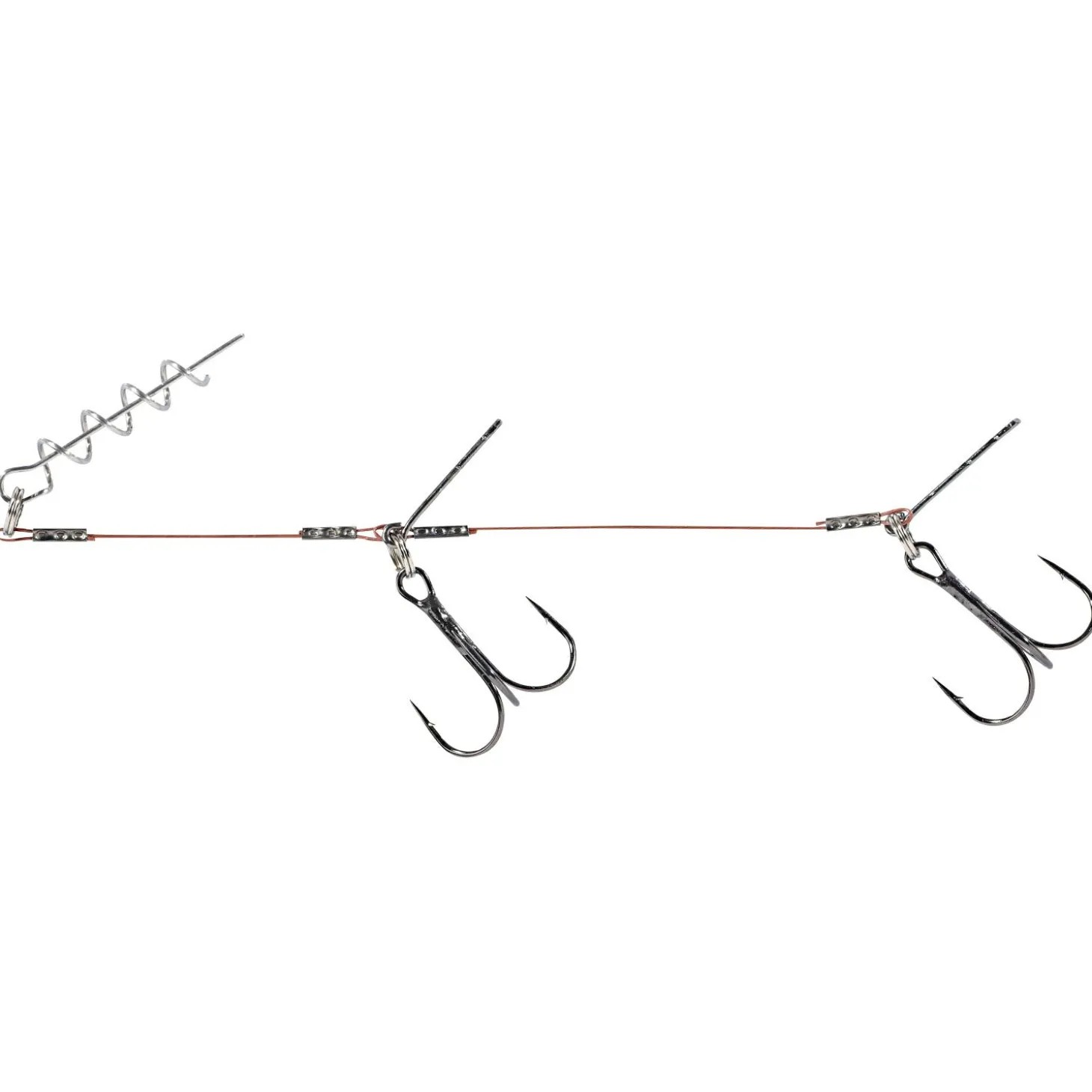 Shirasu Gummifisch-System Flachwasser System (1x7, beschichtet, 15 kg)