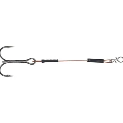 Shirasu Kunstköder Zander 7x7 Edelstahl Stinger Rig