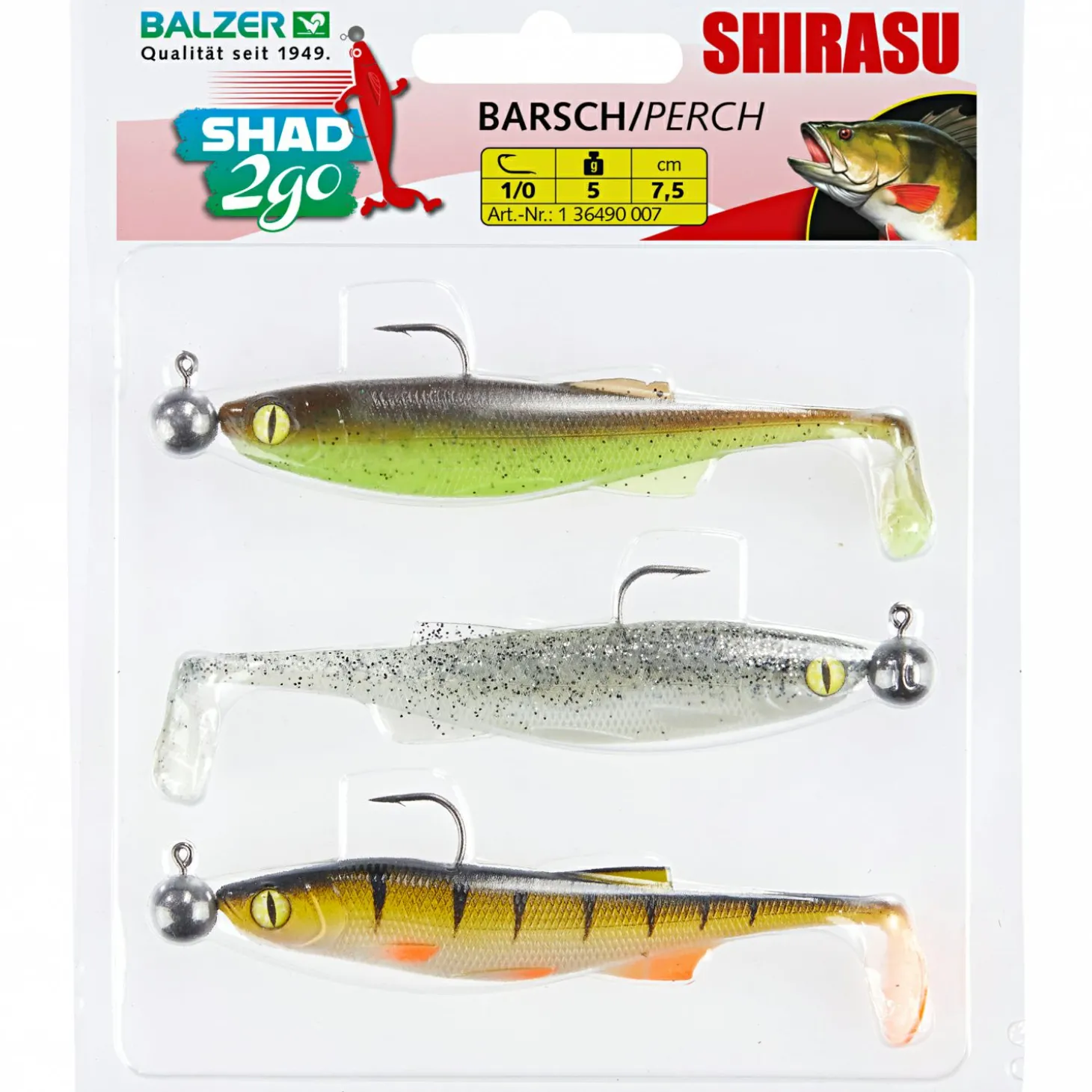 Shirasu Shad 2Go Zielfisch