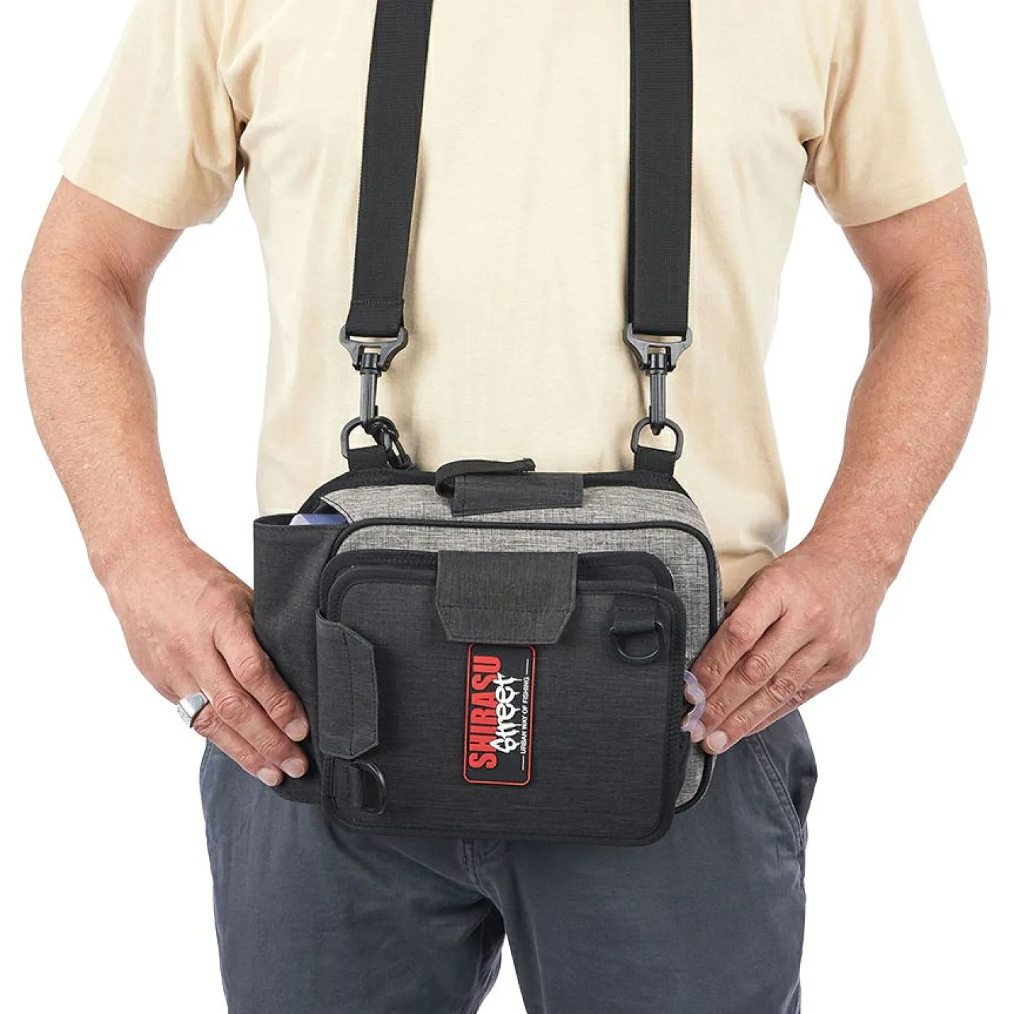 Shirasu Street Beintasche