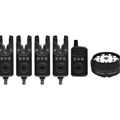 Sonik Bissanzeiger SkS2 Set 4+1 + Bivvy Lamp