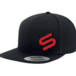 Sonik Black Snapback Icon Cap
