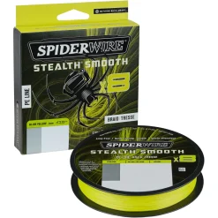 Spiderwire Angelschnur Stealth Smooth 8 (Hi-Vis yellow, 300 m)