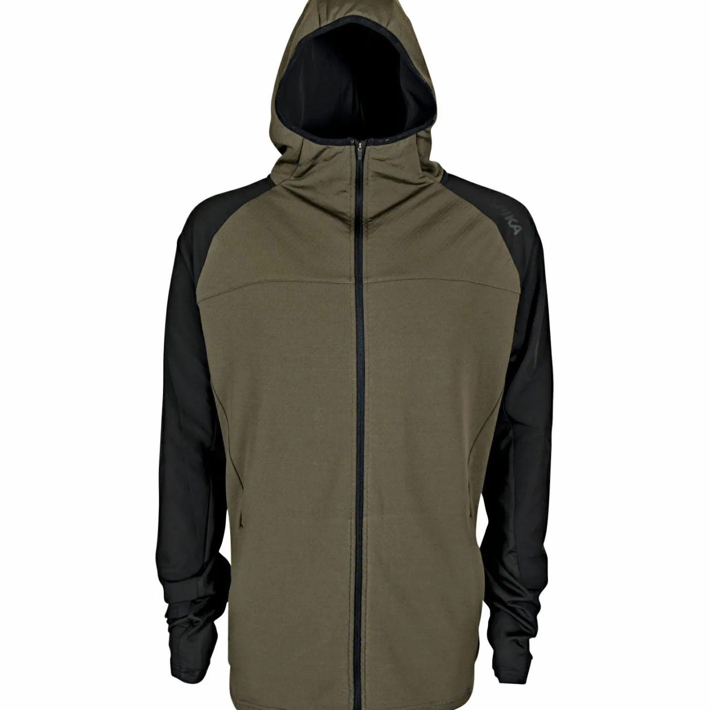 Spika Microfleece Zip–Through Herren (Olive Summit)