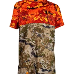 Spika Trail T-Shirt Kinder (Biarri Blaze)