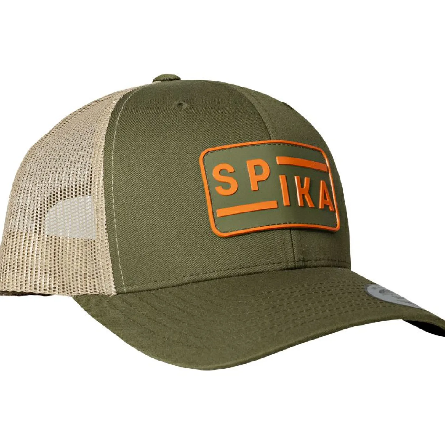 Spika Trucker Cap Unisex (Olive/Tan)