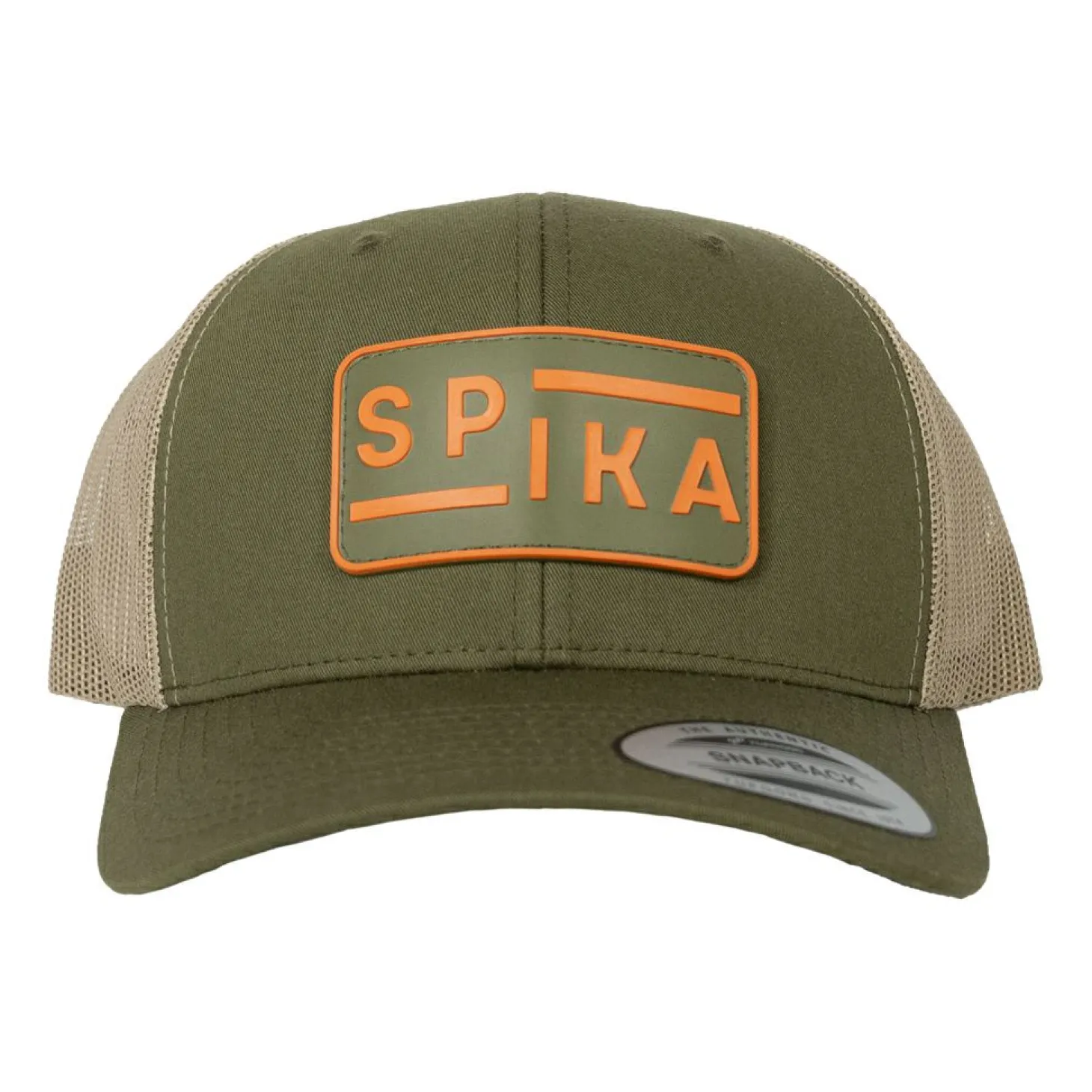 Spika Trucker Cap Unisex (Olive/Tan)