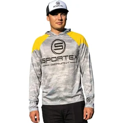 Sportex UPF-50 Shirt Herren (Yellow/Grey)