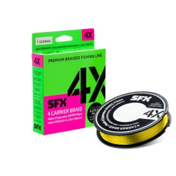 Sufix X4 Braid (yellow, 200 - 300 m)