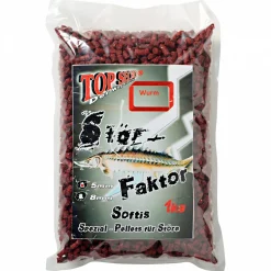 Top Secret Raubfischpellets Stör Faktor (Wurm)