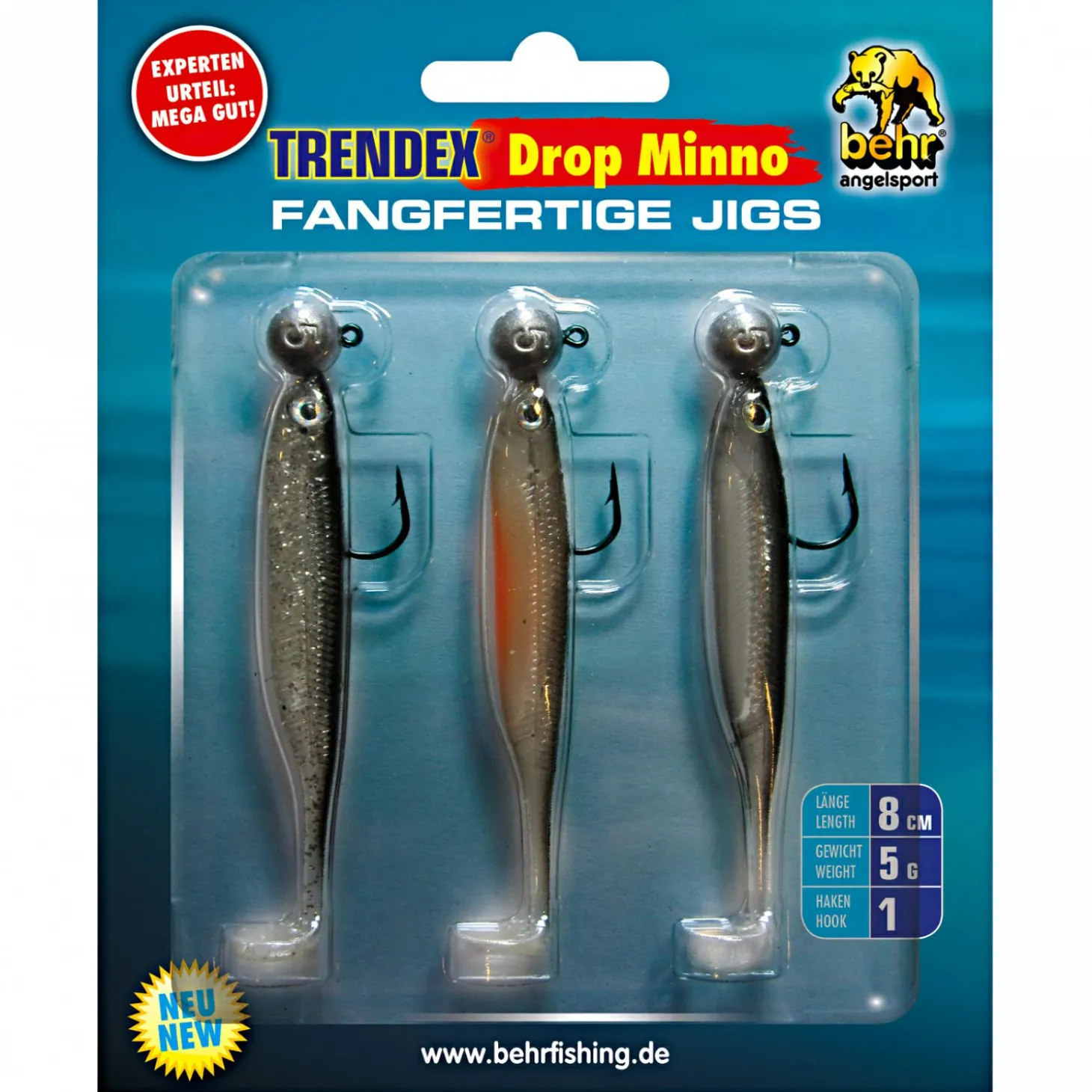 Trendex Gummifischset Drop Minno