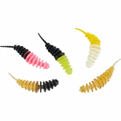 Trout Attack Aromatisierte Forellen-Würmer (Mix 1, Knoblauch)