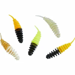 Trout Attack Aromatisierte Forellen-Würmer (Mix 2 Fischaroma)