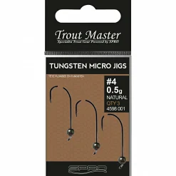 TroutMaster Tungsten Micro Jig (Natural)