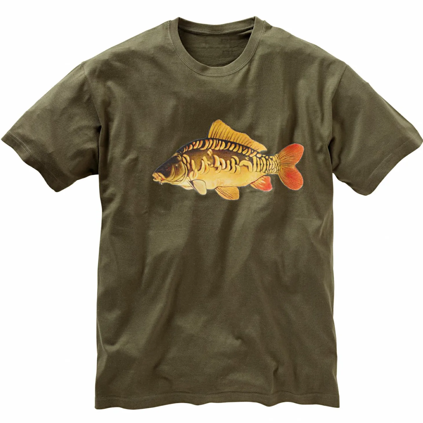 T-Shirt "Spiegelkarpfen" Kinder (Oliv)