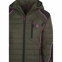 Univers Dolomit Hunting Jacket Damen (Oliv/Pink)