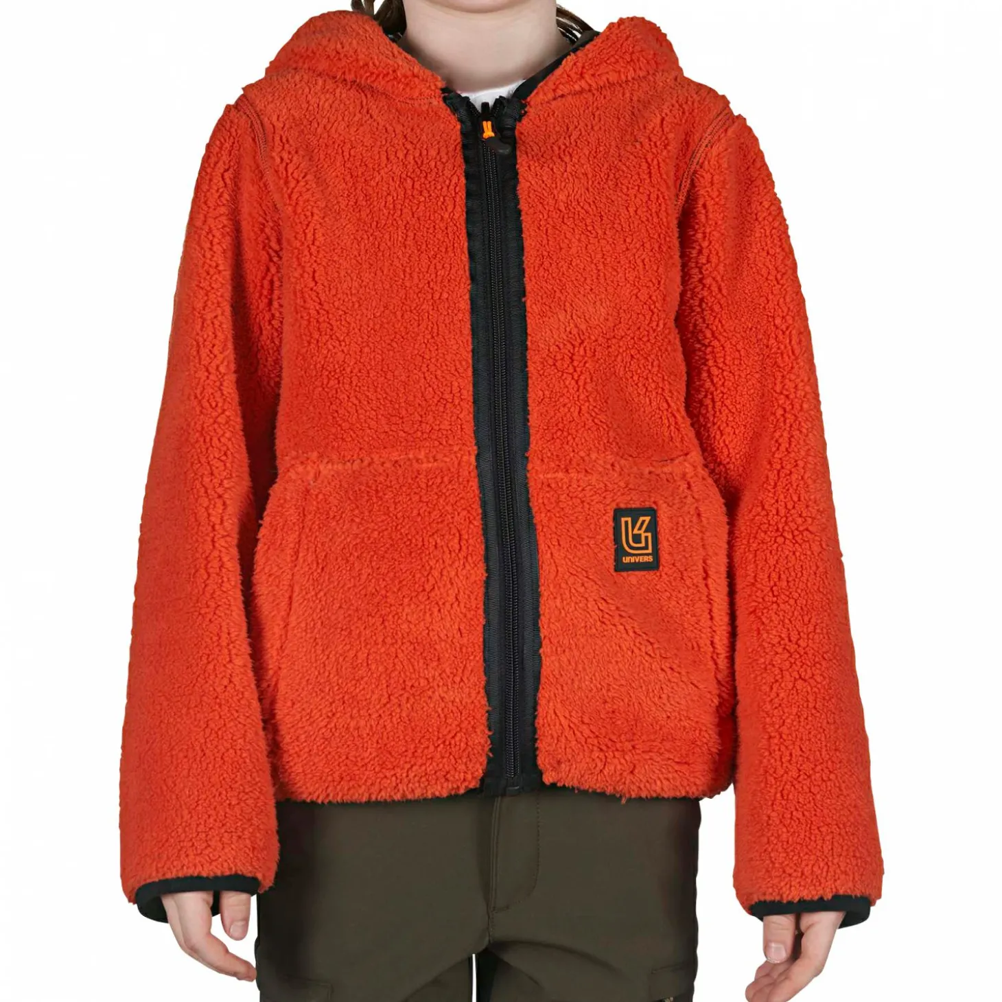 Univers Dubbed Reversible Junior Jacket Kinder (Orange)