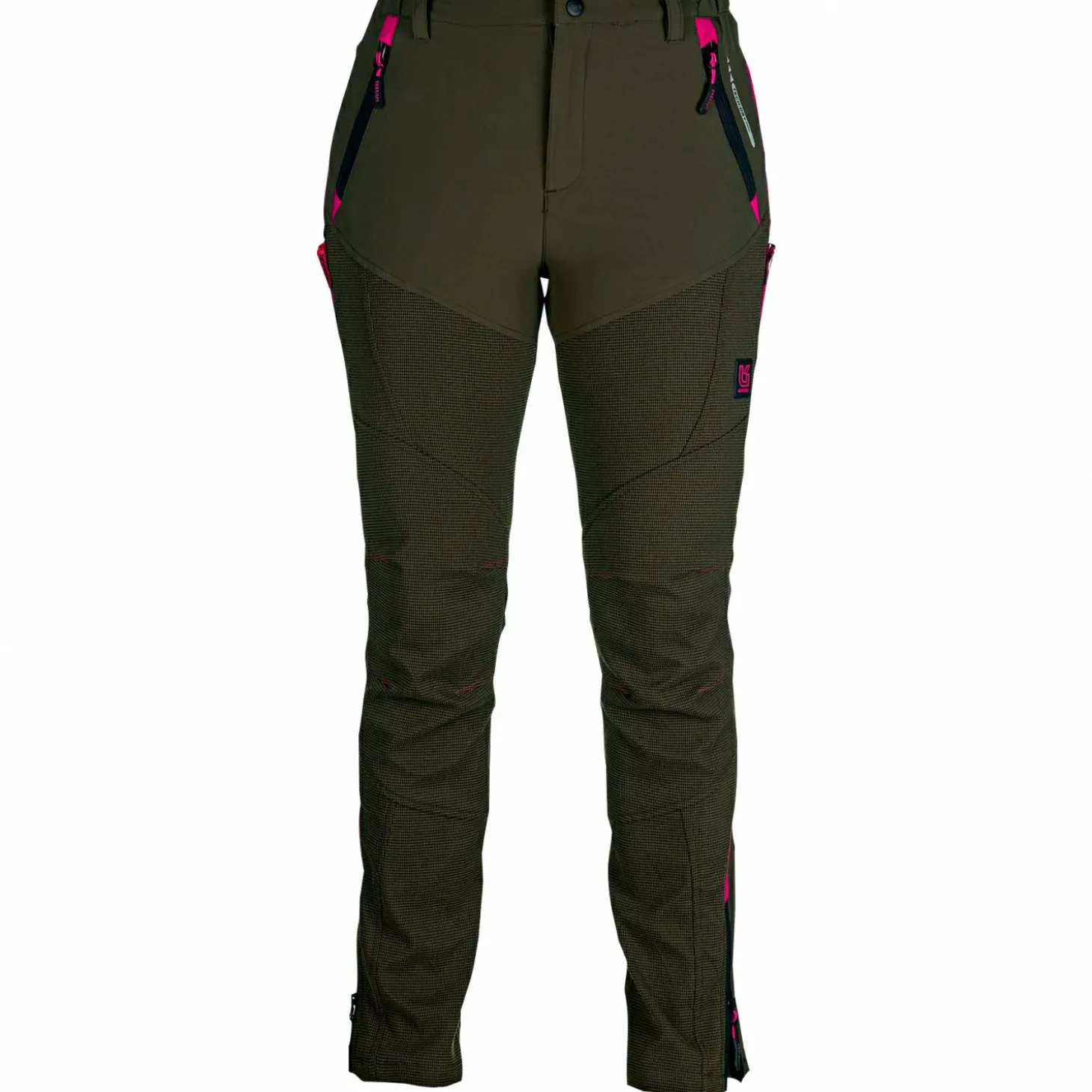 Univers Marmolada Plus Trousers (Green/Fuchsia)