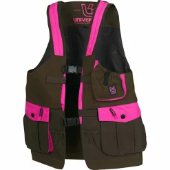 Univers Microfiber U-Tex Hunting Vest Damen (Oliv/Pink)