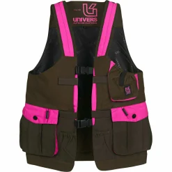 Univers Microfiber U-Tex Hunting Vest Damen (Oliv/Pink)