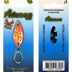 Westin Mikroköder Fidusen Slim (Black Orange Clown)