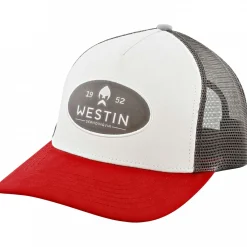Westin State One Size Cap (Silver Grey/Red)