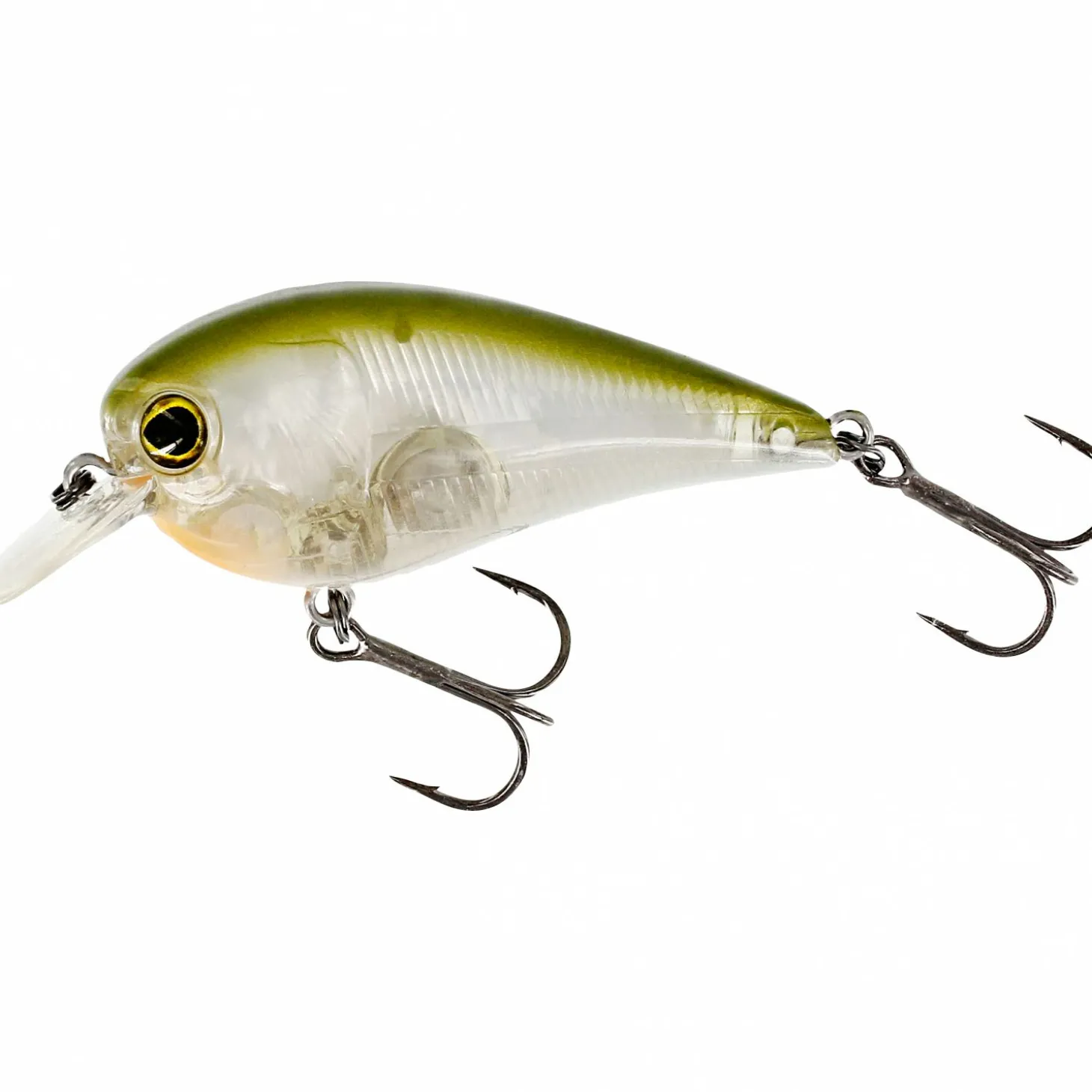 Westin Wobbler Bassbite Squarebill (Clear Olive)