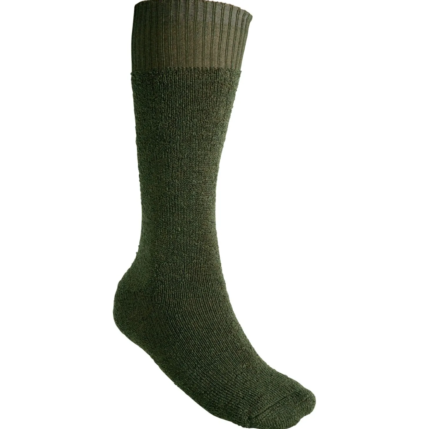 Wowerat 5er-Set: 70 % Nordpol-Wollsocken "Immerwarm" Unisex, Langform (Loden)