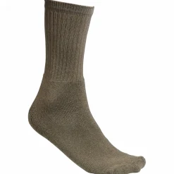 Wowerat 5er-Set: Tennissocken Unisex (Khaki/Olivgrün Uni)