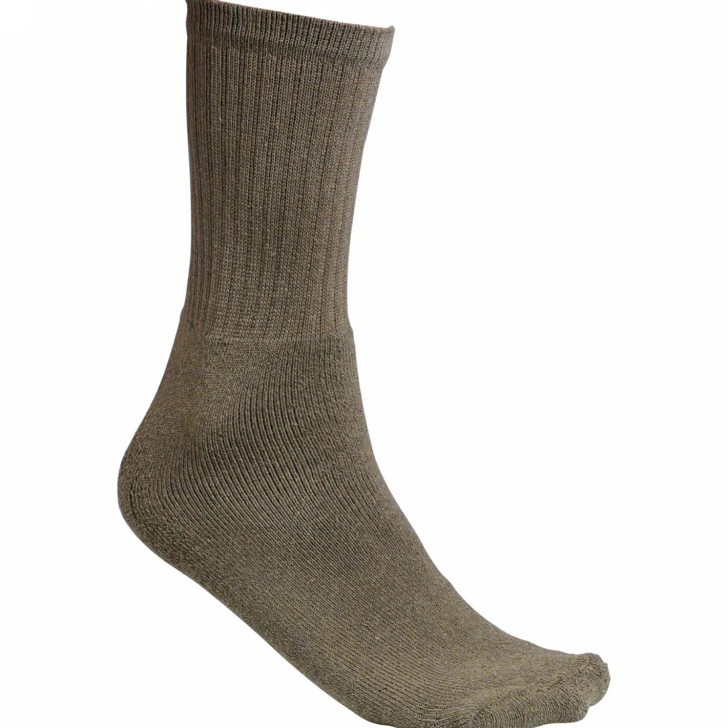 Wowerat 5er-Set: Tennissocken Unisex (Khaki/Olivgrün Uni)