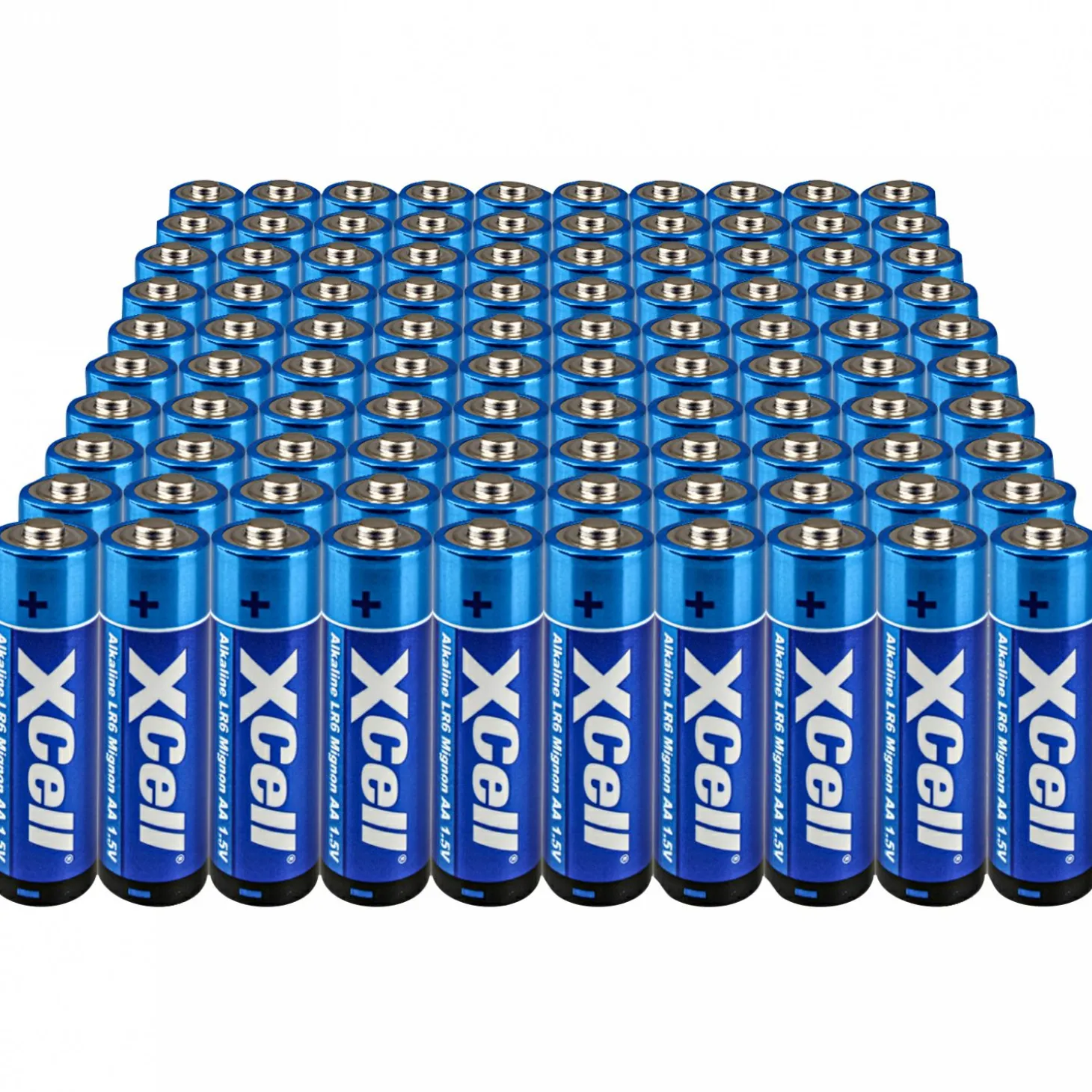 XCell Batterie LR6 Mignon AA-Alkaline 1,5 V (100er Box)