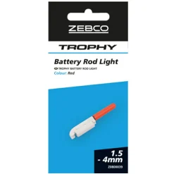 Zebco Trophy Battery Rod Light (Rot)