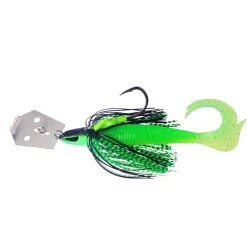 Zeck Bladed Cat Jig (Acid Green)