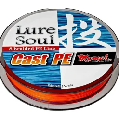 Zeck Momoi Lure Soul PE (Orange, 150 m)