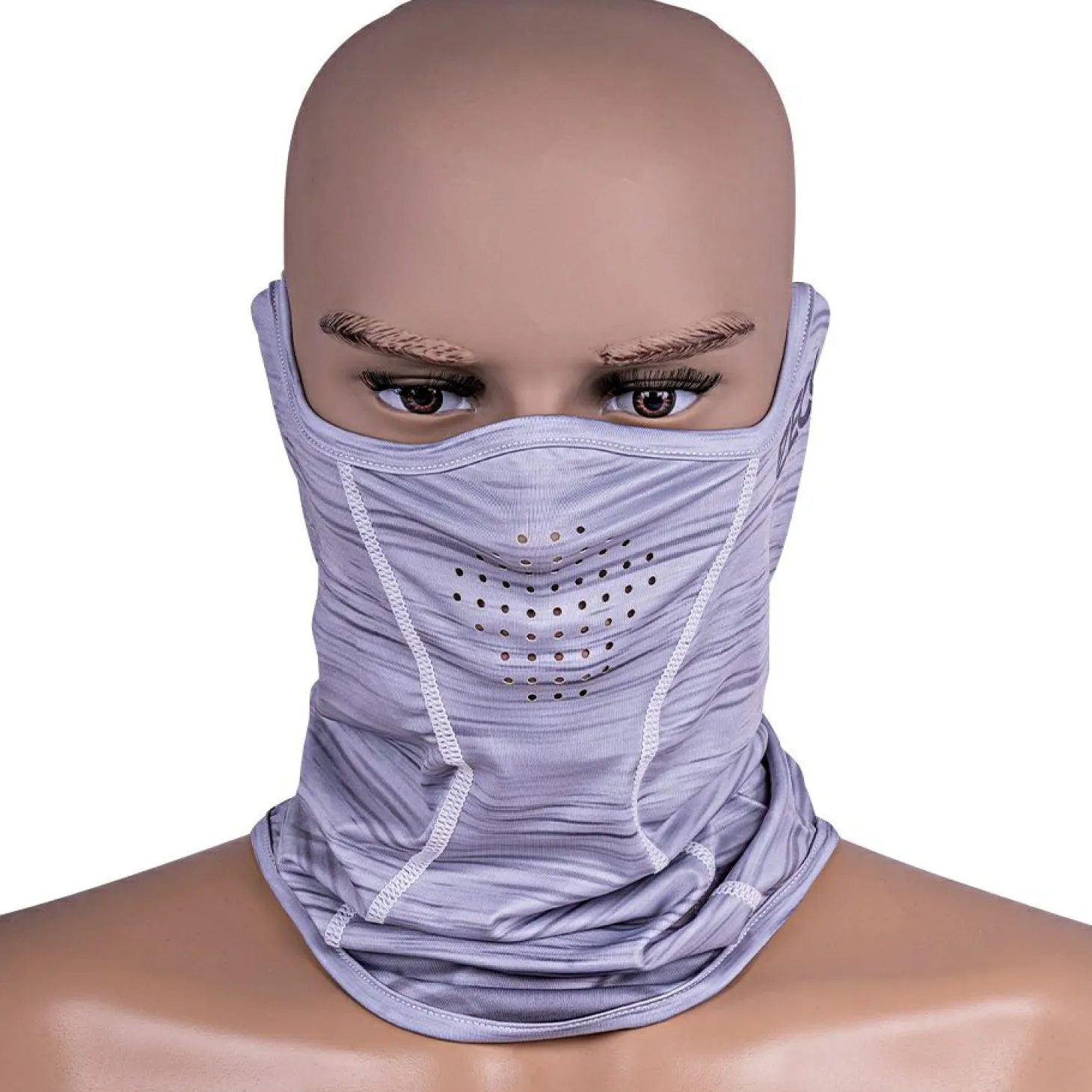 Zeck UV Neck Gaiter Unisex (Grey Melange)