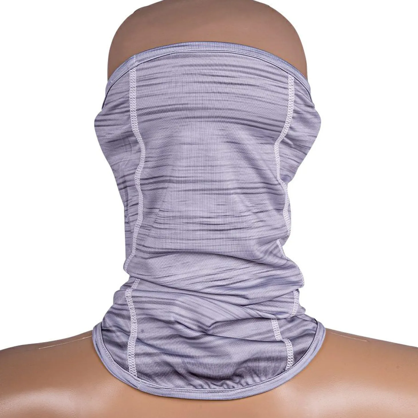 Zeck UV Neck Gaiter Unisex (Grey Melange)